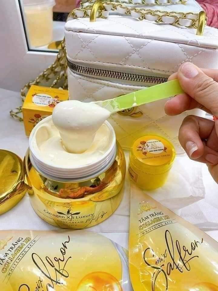 Combo Dưỡng Da Cho Body Collagen x3 Mỹ Phẩm Đông Anh