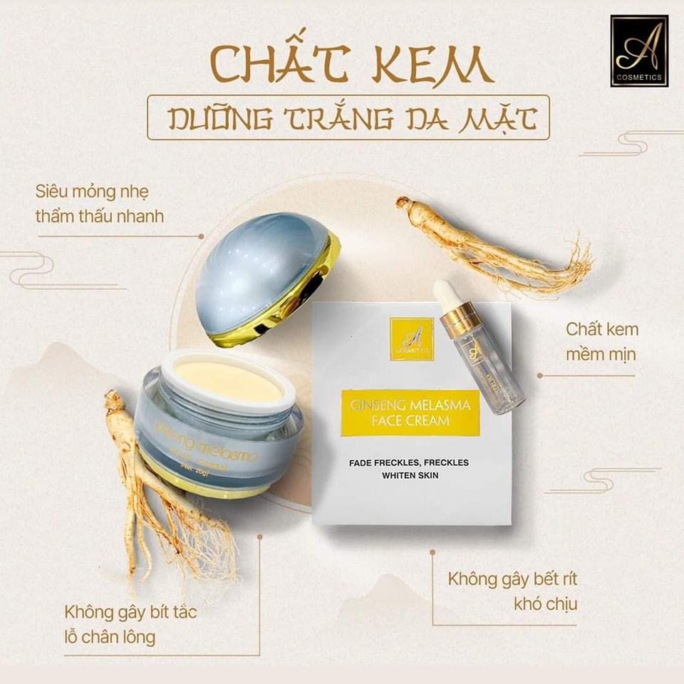 Vua trị nám không sâm lấm  Sử dụng 1 hộp mờ nám rõ rệt từ 20-80%