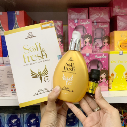 Dung Dịch Vệ Sinh Phụ Nữ Soft Fresh Mỹ Phẩm Đông Anh Collagen X3