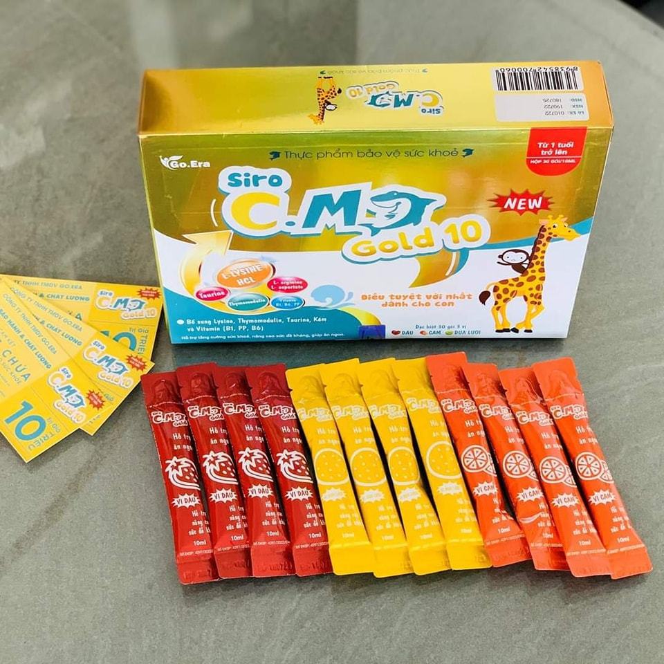 Siro Cá Mập C.M Gold 10 Công Ty Go Era