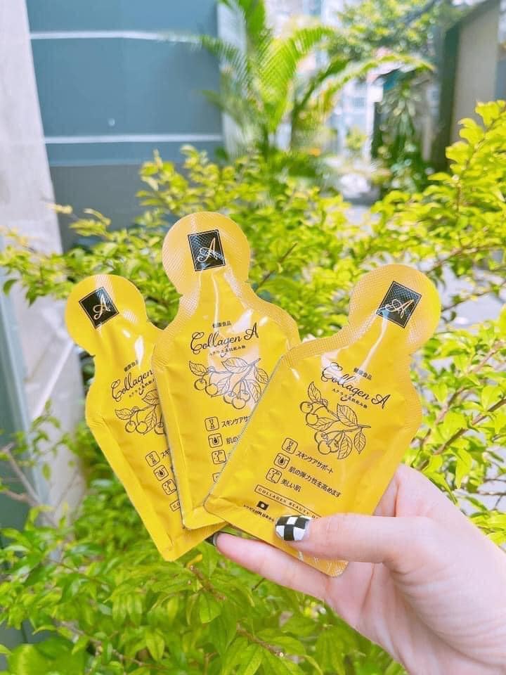 Chỉ có thể là Collagen A  Nước uống đẹp da hạng A thôi