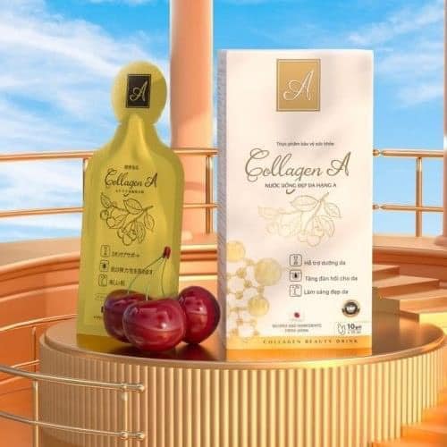 Chỉ có thể là Collagen A  Nước uống đẹp da hạng A thôi