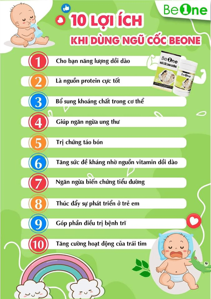 Bột ngũ cốc Beone phục hồi sức khoẻ - lợi sữa - giúp bé phát triển toàn diện