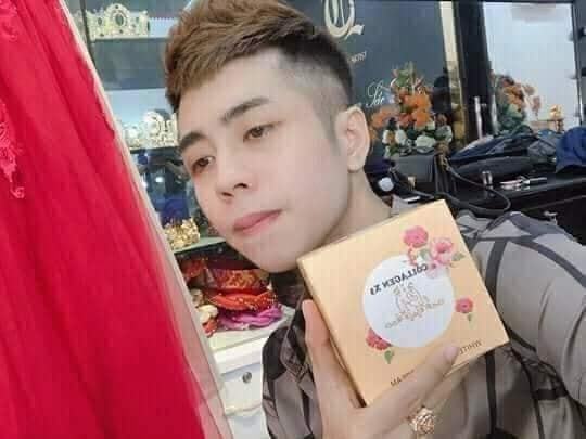 Mấy bạn nam mà đã sử dụng kem body collagen x3 bên em
