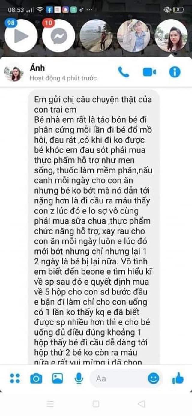 Ngũ cốc Beone cùng chia sẻ nỗi lòng người mẹ