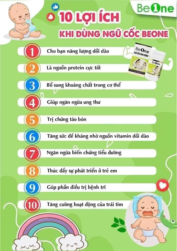 Vì sao trẻ dùng ngũ cốc Beone lại có sự khác biệt với trẻ thường ???